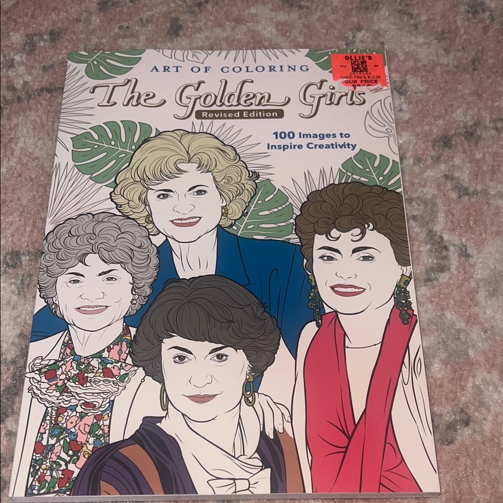 The Golden Girls Art of Coloring Book - Multicolor